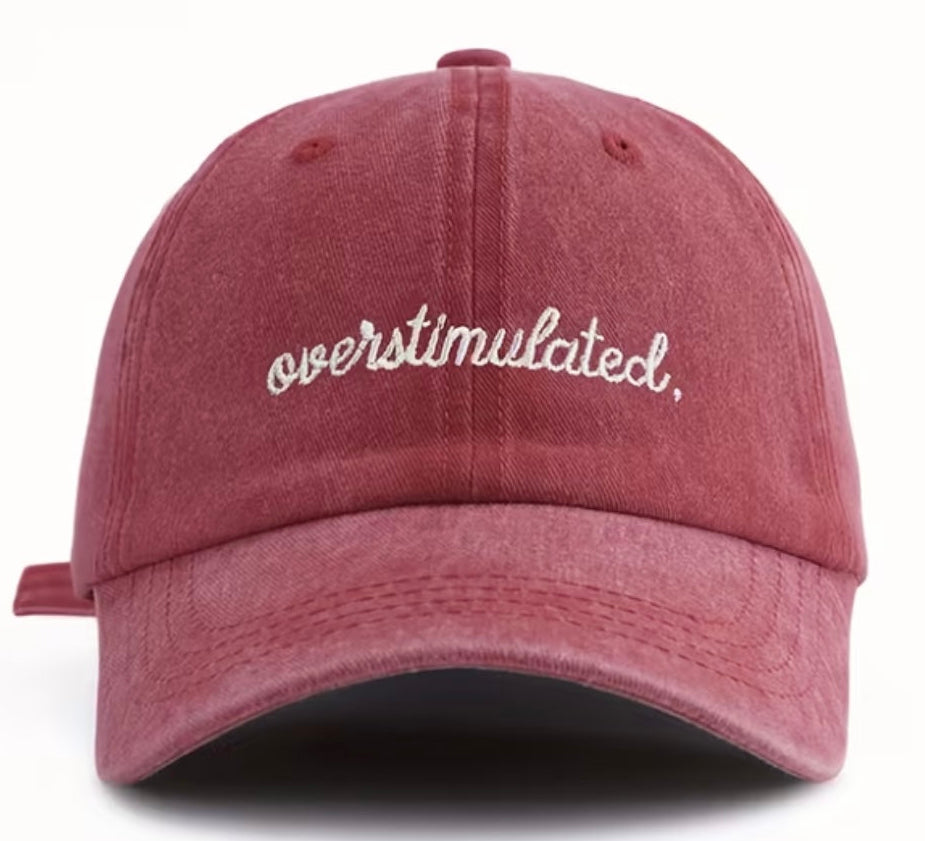 “Overstimulated” Dad hat