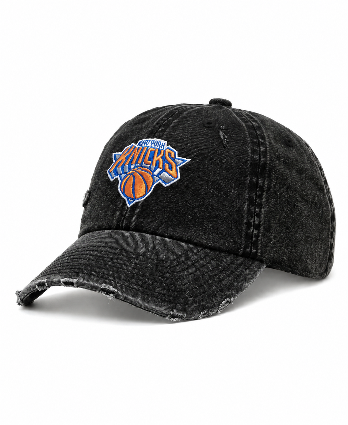 Knicks Denim Washed Dad Hat