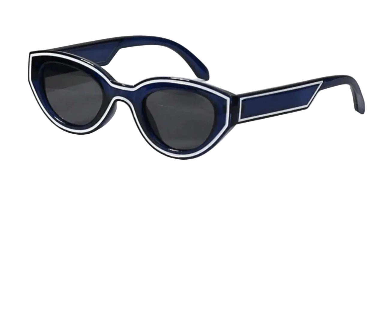 Blue/ White “HighClass” Sunglasses