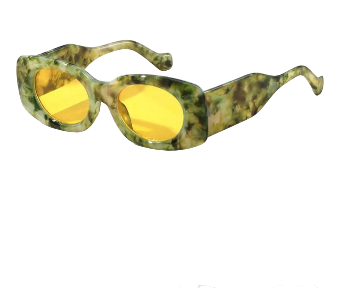 Green Marble “Vintage” Sunglasses