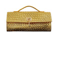 Gold “Luxe” Top Handle Handbag