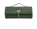 Green “Luxe” Top Handle Handbag