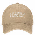 “May contain …” Dad hat