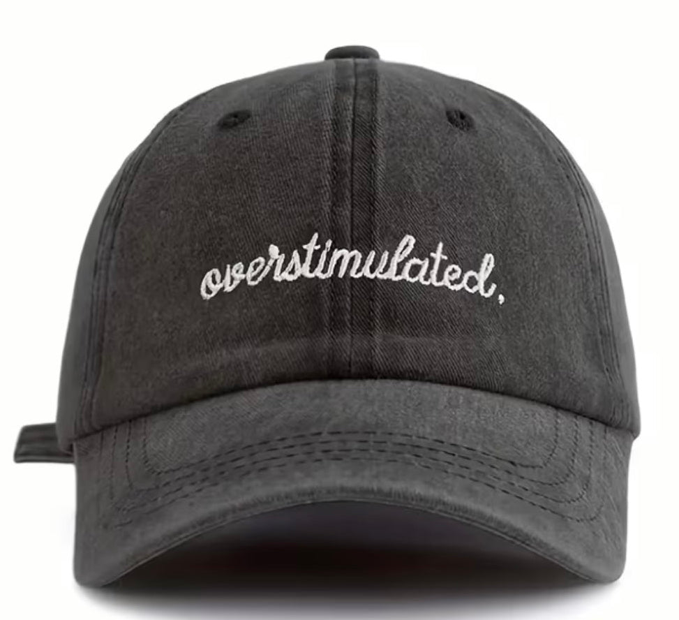 “Overstimulated” Dad hat