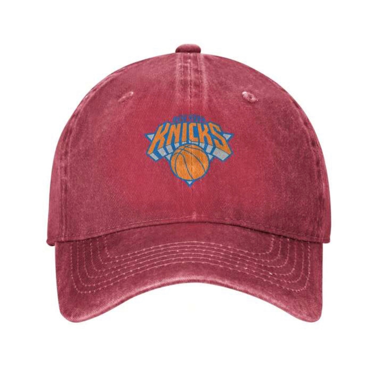 Knicks Denim Washed Dad Hat