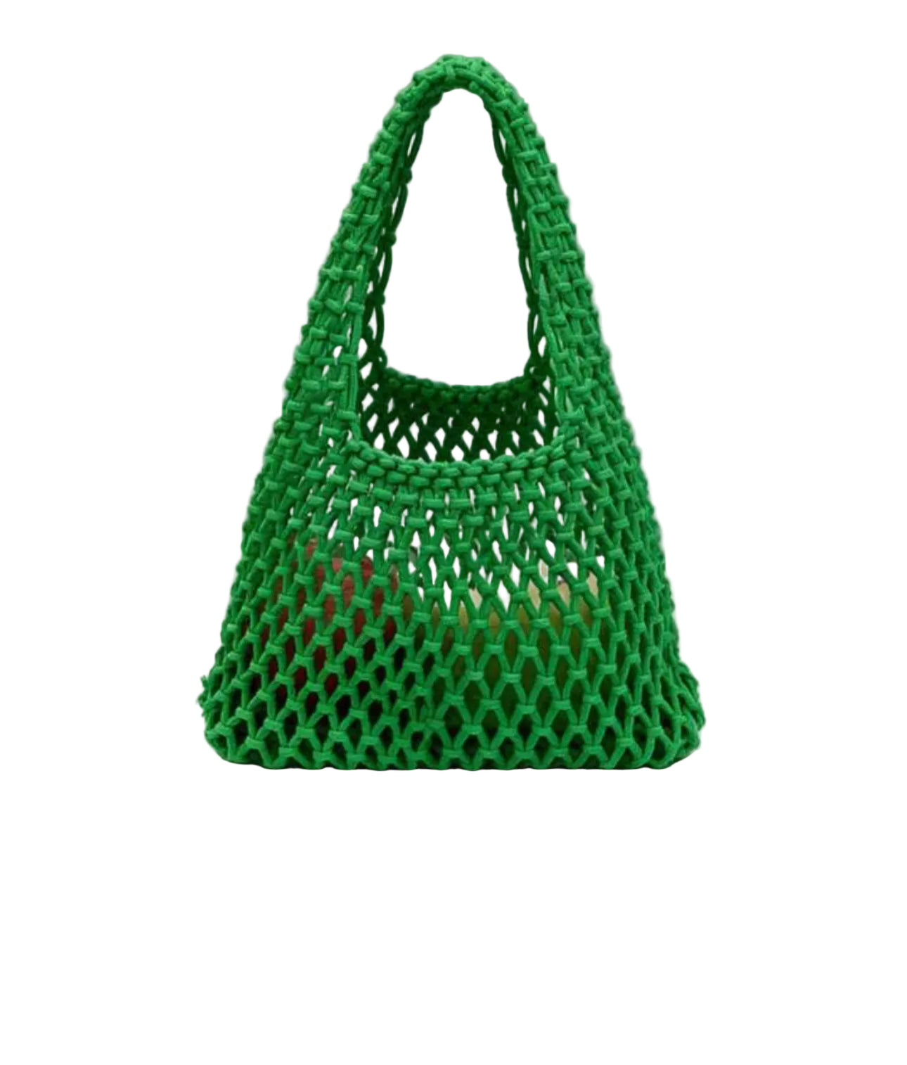 Green “Lattice” Handbag