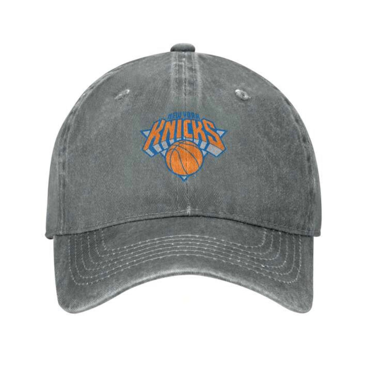 Knicks Denim Washed Dad Hat