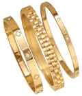 “Statement Stack” Bracelets