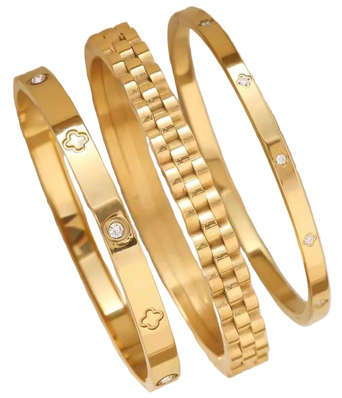 “Statement Stack” Bracelets