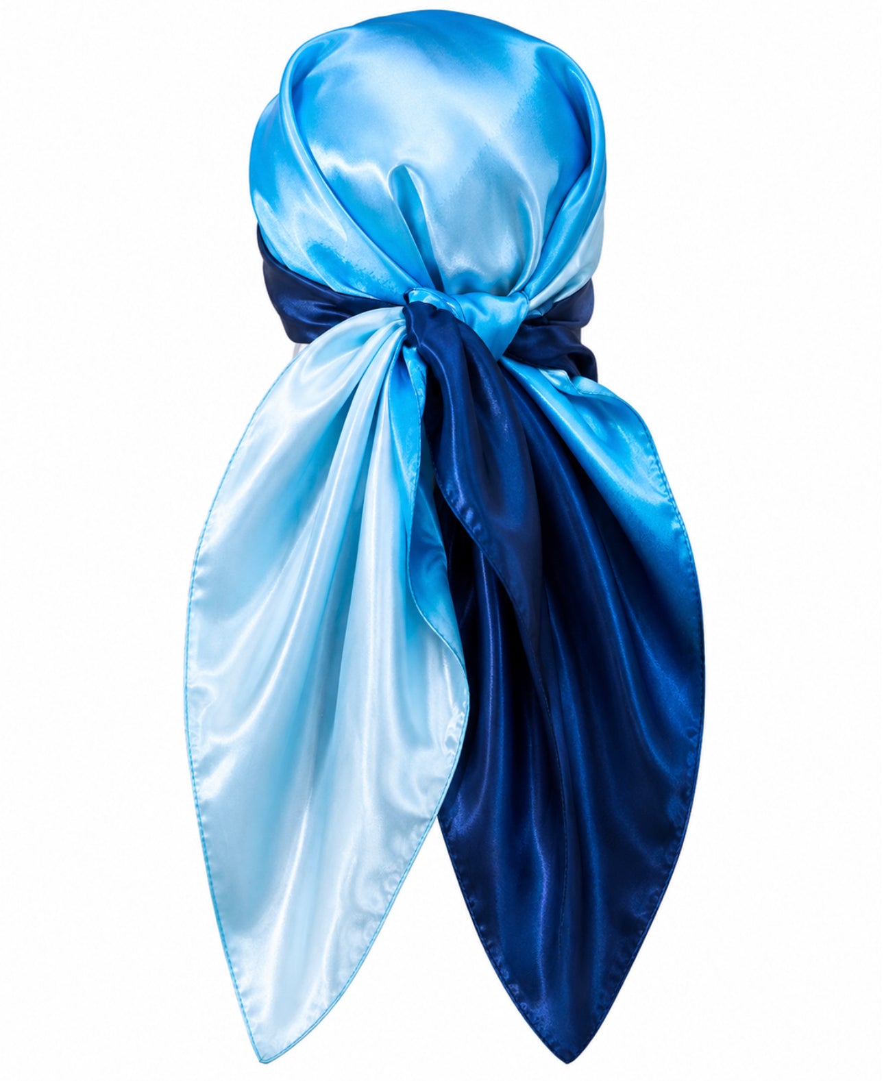 Ice & Azure Headscarf