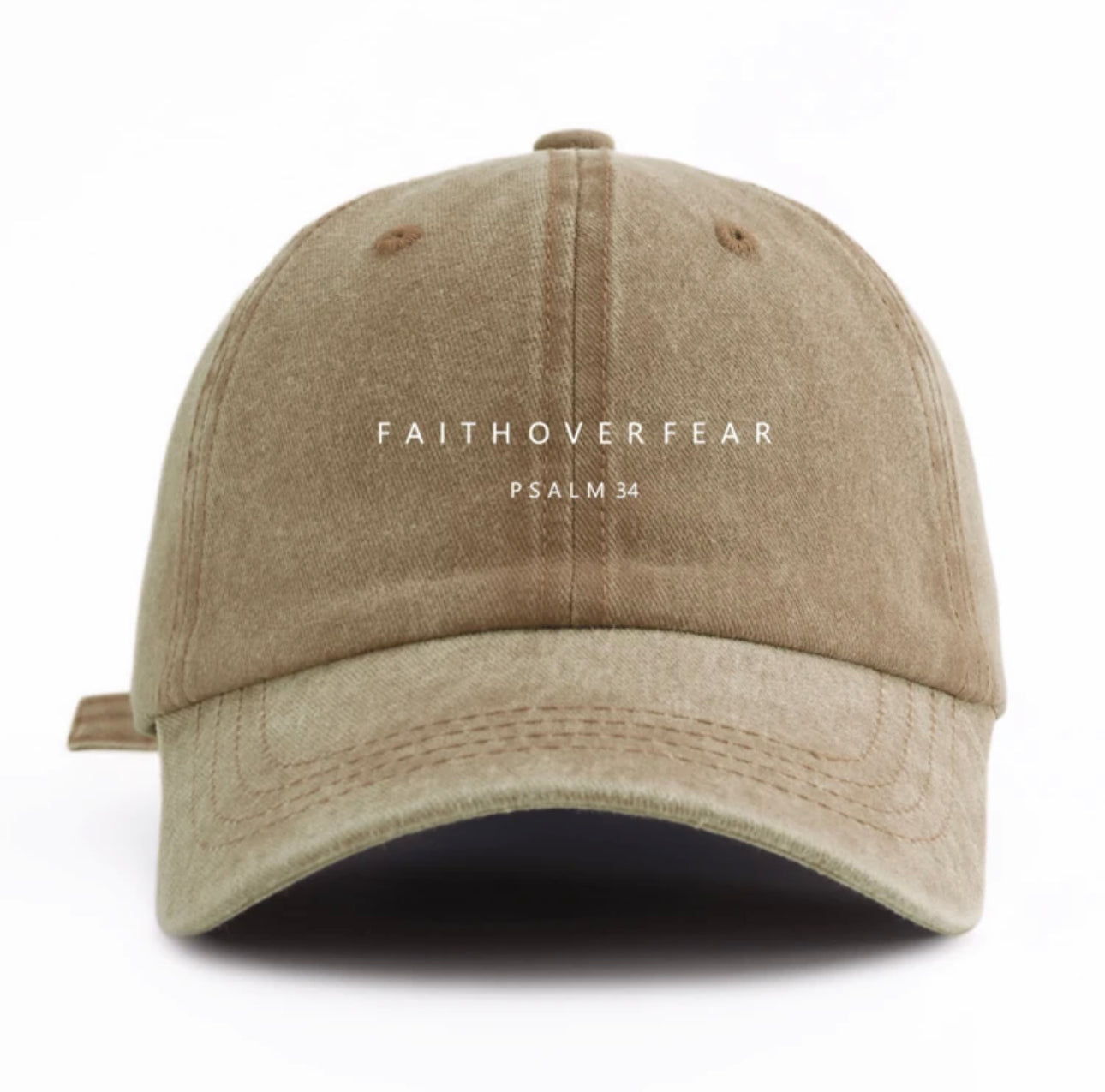 Faith Over Fear Dad Hat