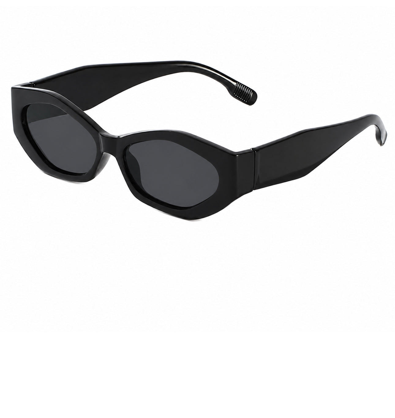 Green/ Leopard Cat Eye Sunglasses